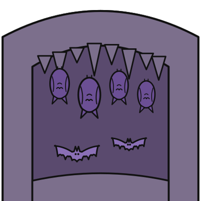 Bat Cave coloring page