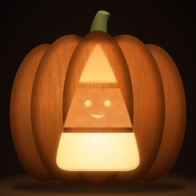 Candy Corn carving stencil