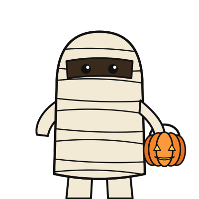 Little Mummy coloring page