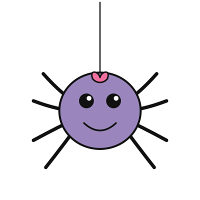 Itsy Spider coloring page