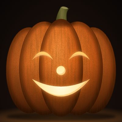 Happy Face carving stencil