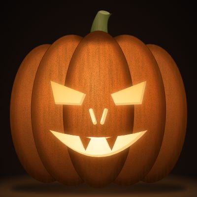 Vampire Grin carving stencil